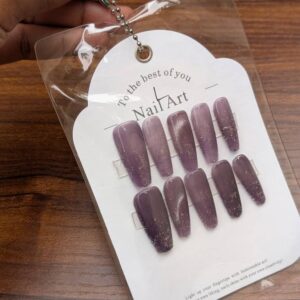 Midnight Mauve Press-On Nails